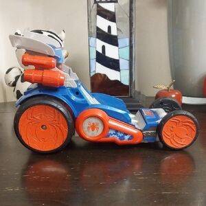 2012 Marvel  Spider Man Car And Hover Craft  Racer Toy Car - Kids Toy